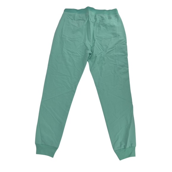 NWT Mandala Mint Green High Waist Scrub Joggers Size L Tall Women’s - Picture 3 of 4